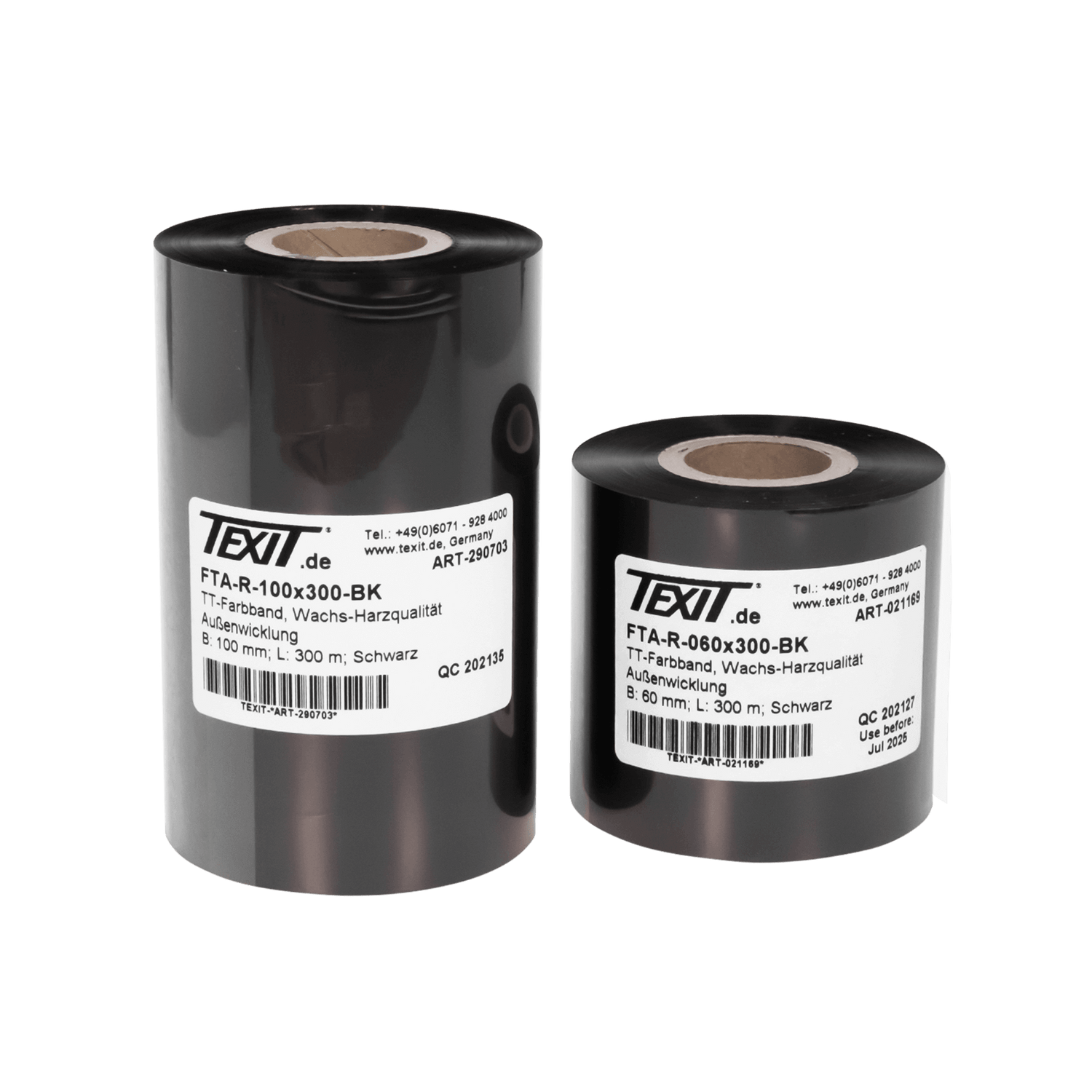 Industrial marking systems Thermal transfer ribbons