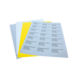 Labels laser printer