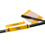Cable labeling plates