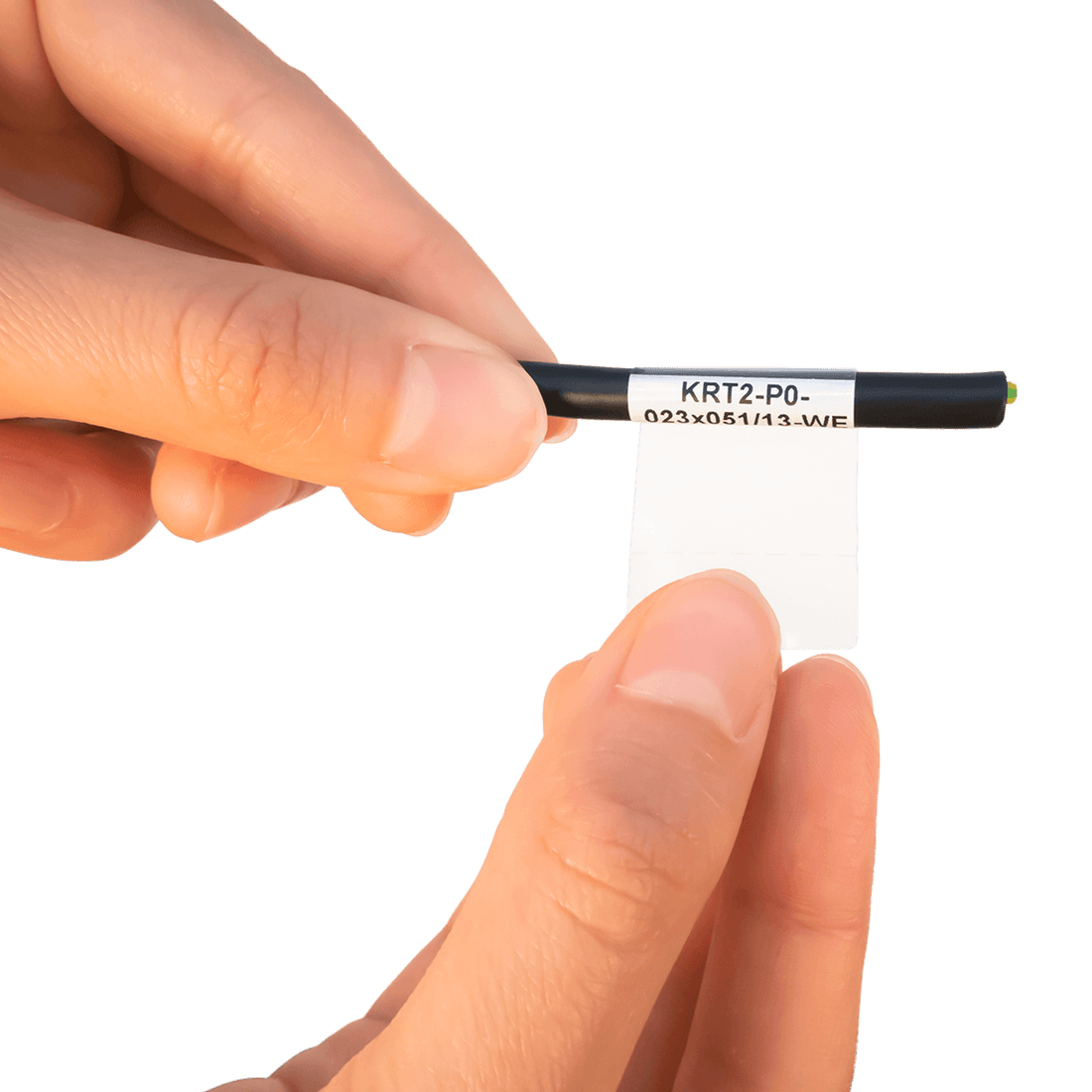 Label power cable