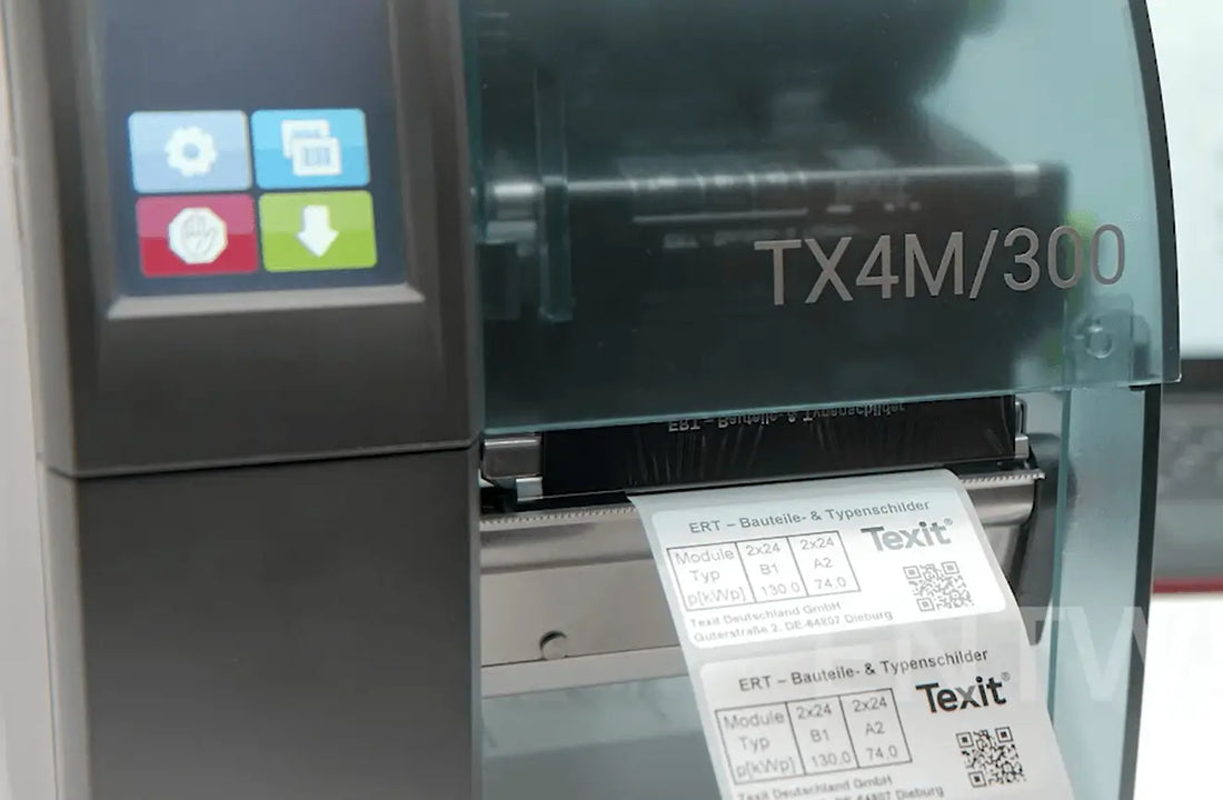 Thermal transfer label printer