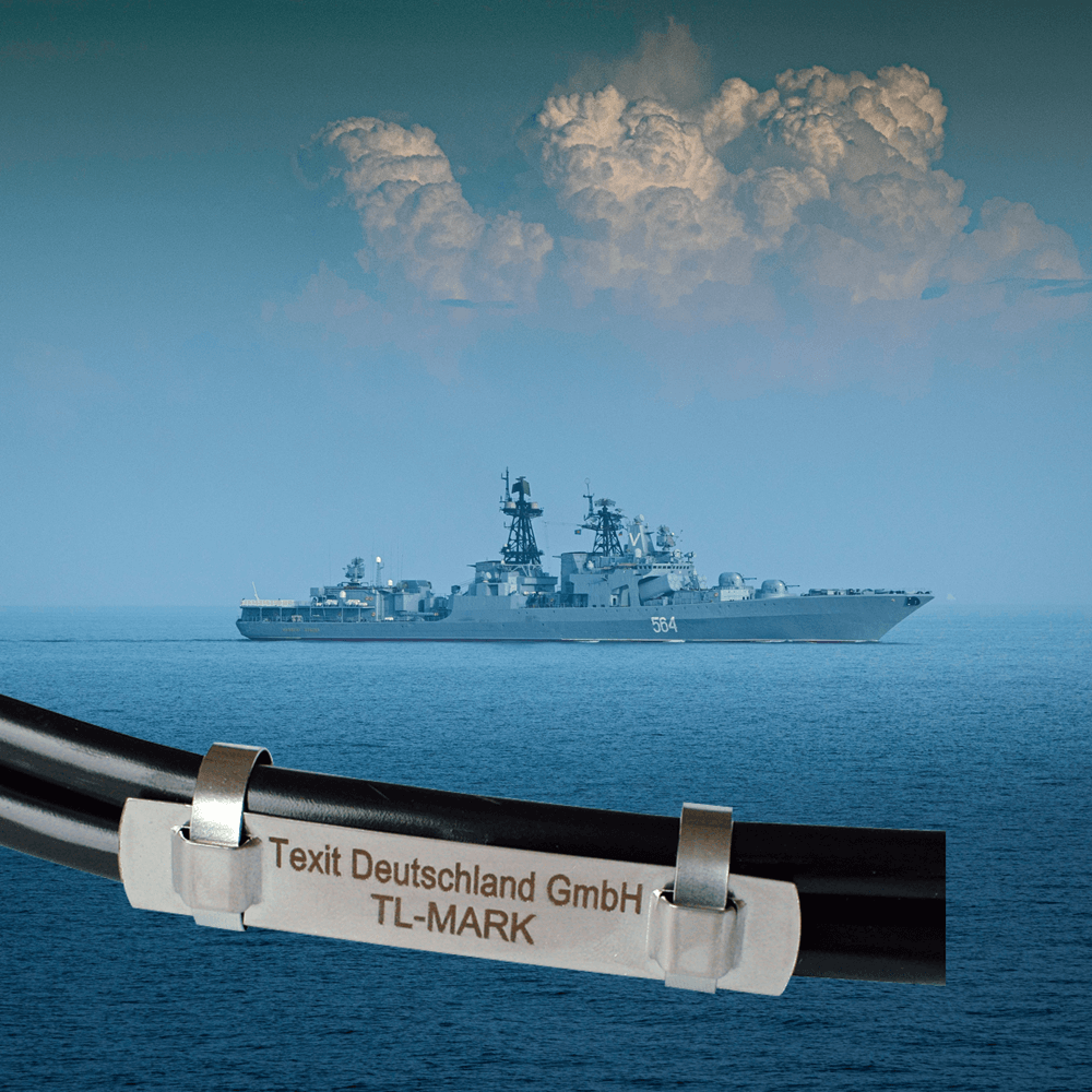 Stainless steel markers Marine marking