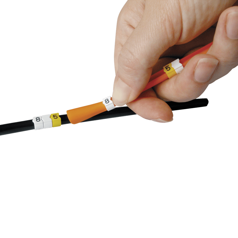 Clip On Cable Labels