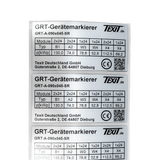 Nameplate labels