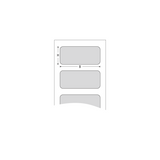 Nameplate Labels Dimension